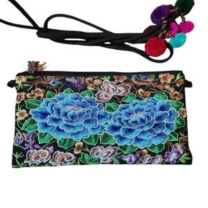Mexican embroidered crossbody